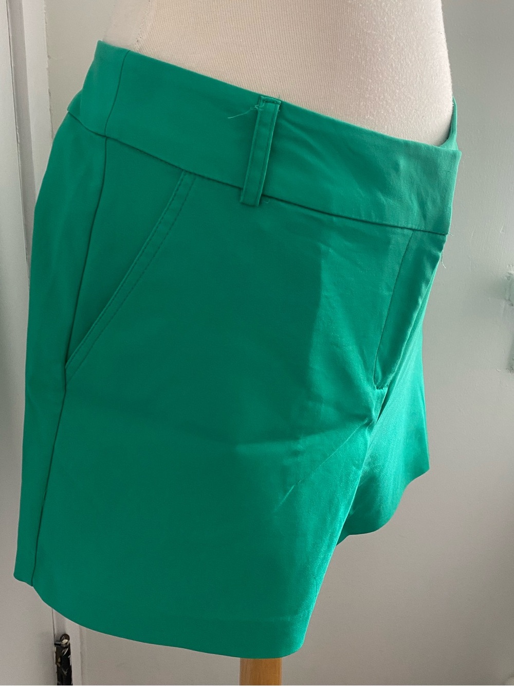 GIBSON LATIMER Women’s Green Tailored Shorts - Size 10 - EUC - Picture 3 of 5